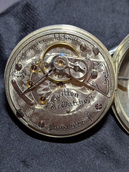 Hamilton Pocket Watch 17 Jewels - Serviced