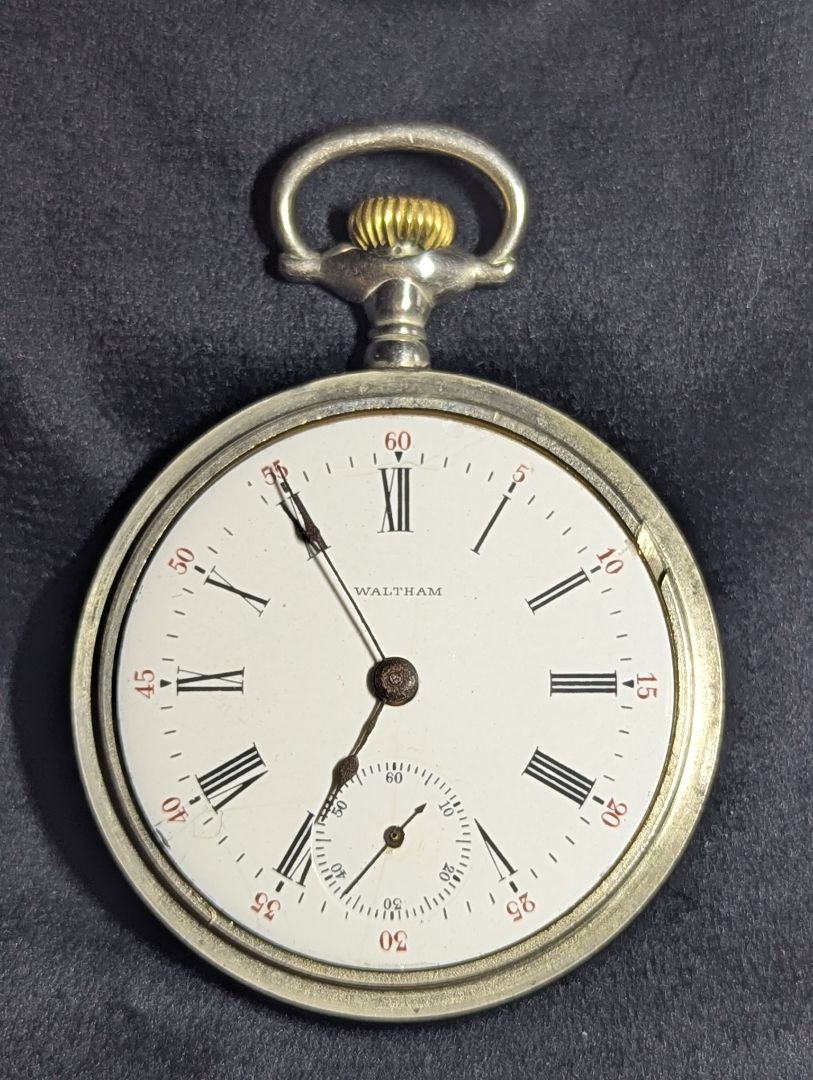 Waltham pocket watch - 15 Jewels - 18 size - Serviced
