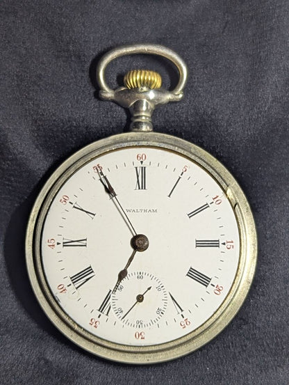 Waltham pocket watch - 15 Jewels - 18 size - Serviced