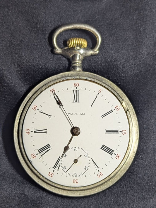 Waltham pocket watch - 15 Jewels - 18 size - Serviced