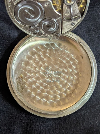 Elgin Pocket Watch - Size 16s - 15 Jewels - Serviced