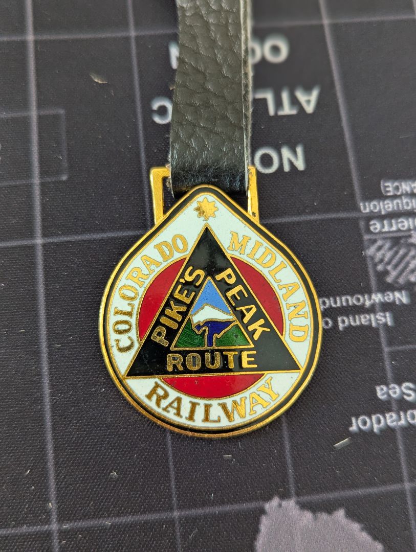 Pikes Peak railway Pocket Watch Fob