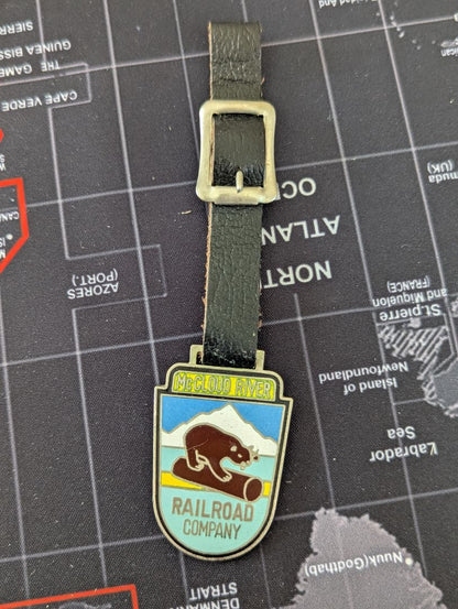 McCloud River Railroad Pocket Watch fob