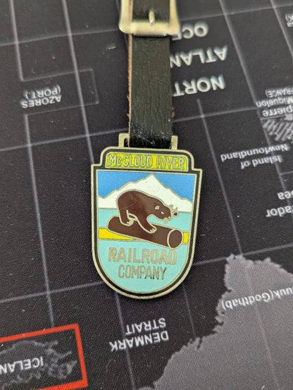 McCloud River Railroad Pocket Watch fob
