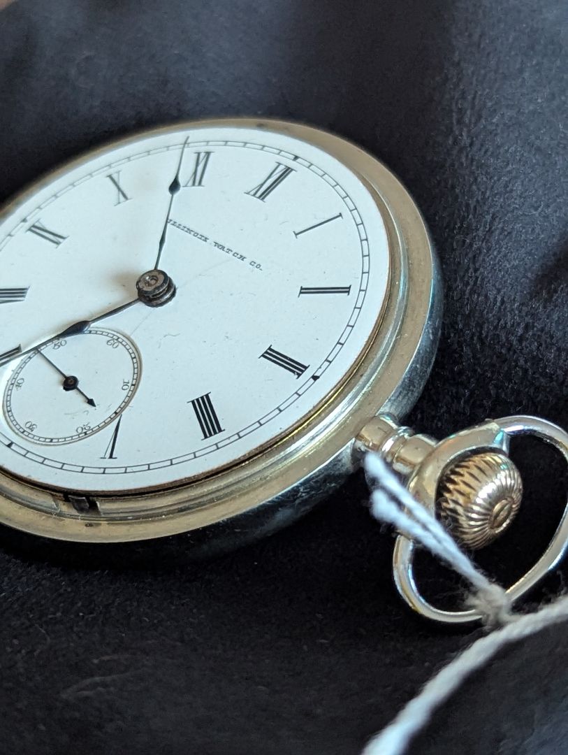 RARE 1887 Illinois Pocket Watch - 15 Jewels - Size 18s - Serviced