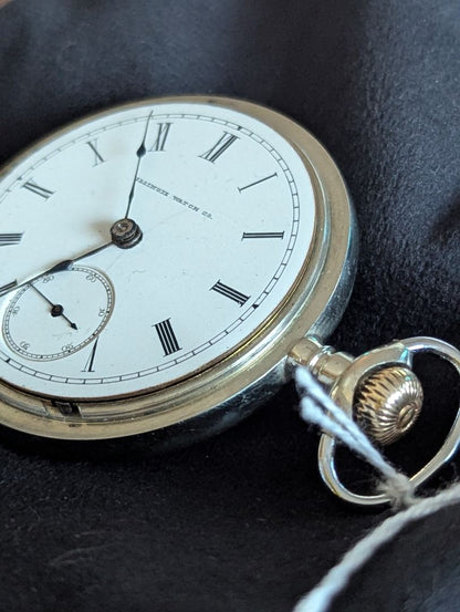 RARE 1887 Illinois Pocket Watch - 15 Jewels - Size 18s - Serviced