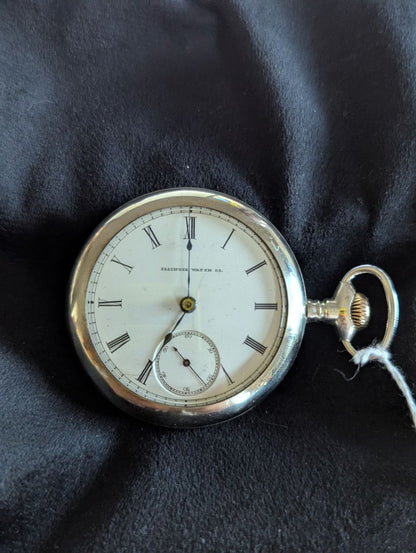 RARE 1887 Illinois Pocket Watch - 15 Jewels - Size 18s - Serviced