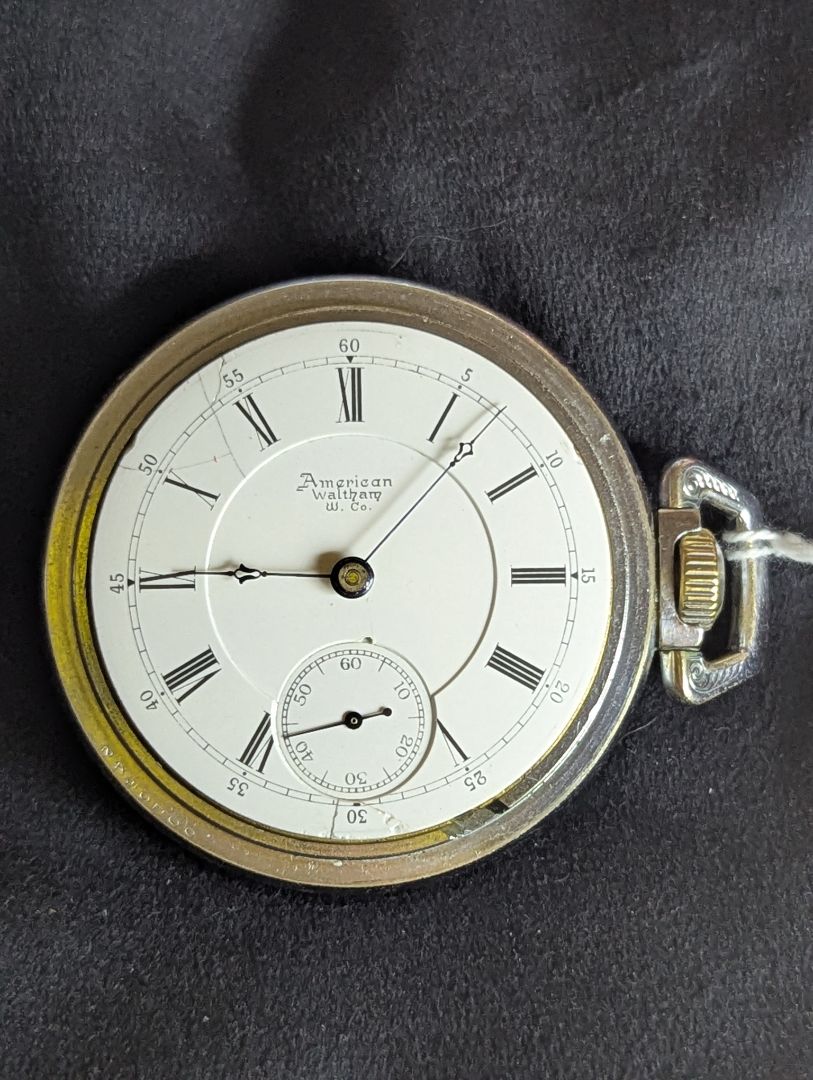 Waltham Appleton Tracy Pocket Watch - 17 Jewels - Adjusted - Serviced