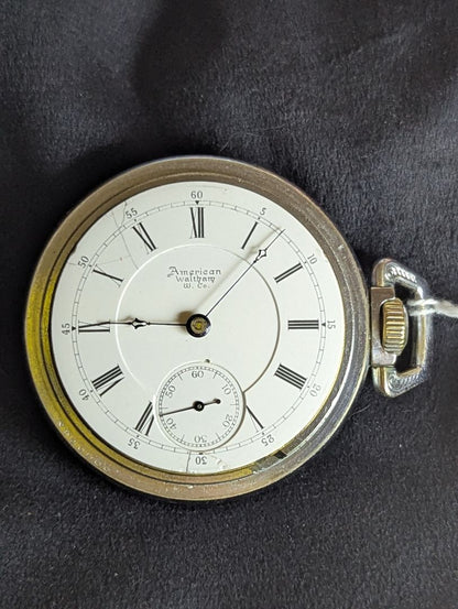 Waltham Appleton Tracy Pocket Watch - 17 Jewels - Adjusted - Serviced
