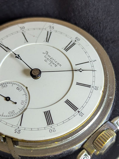 Waltham Appleton Tracy Pocket Watch - 17 Jewels - Adjusted - Serviced