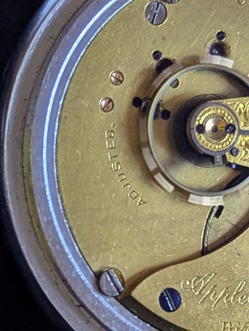 Waltham Appleton Tracy Pocket Watch - 17 Jewels - Adjusted - Serviced