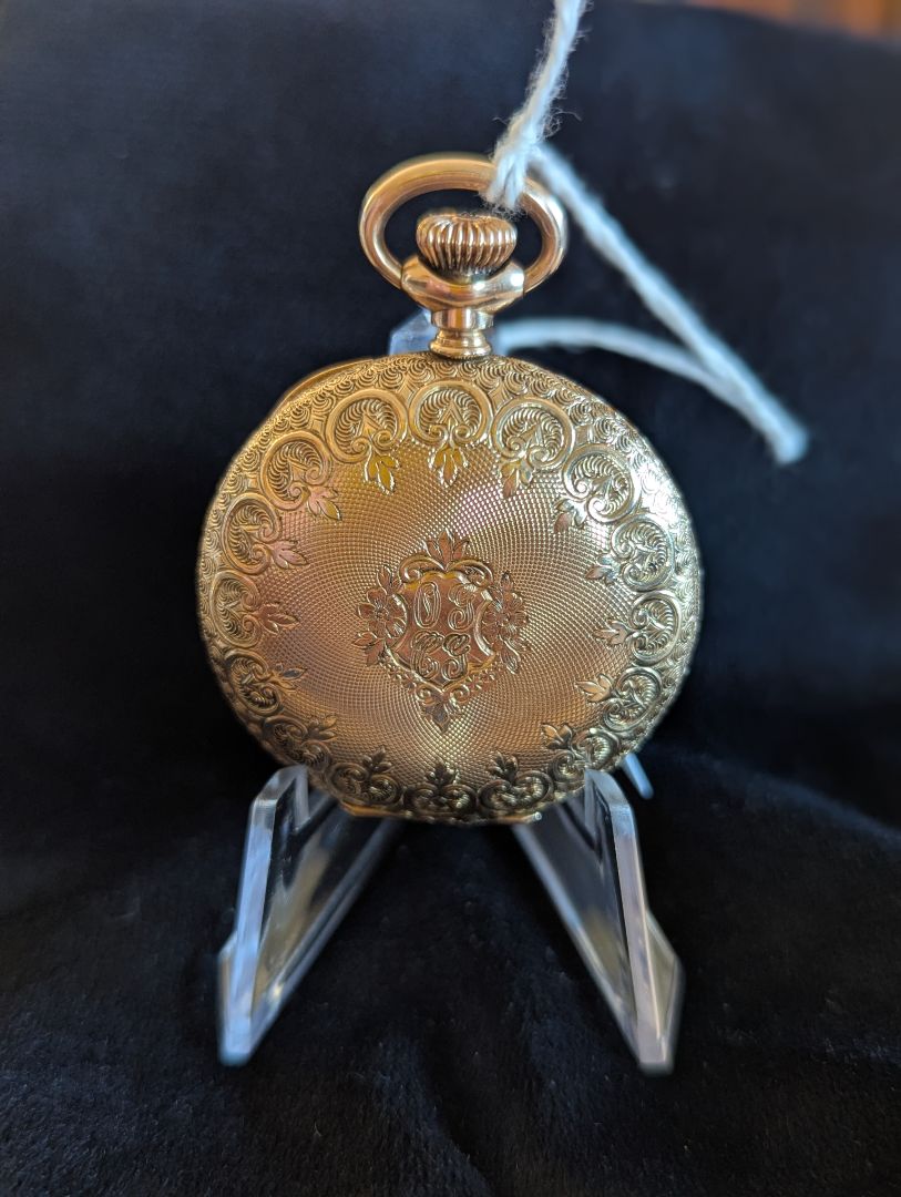 Waltham Pocket Watch - Seaside - 7 Jewels - Size 6s - Serviced