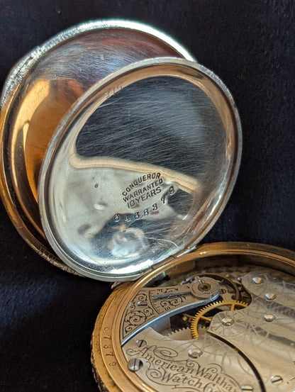 Waltham Pocket Watch - Seaside - 7 Jewels - Size 6s - Serviced