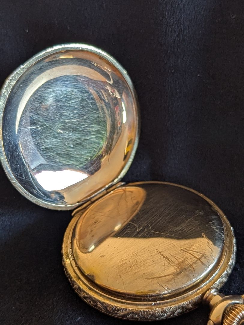 Waltham Pocket Watch - Seaside - 7 Jewels - Size 6s - Serviced