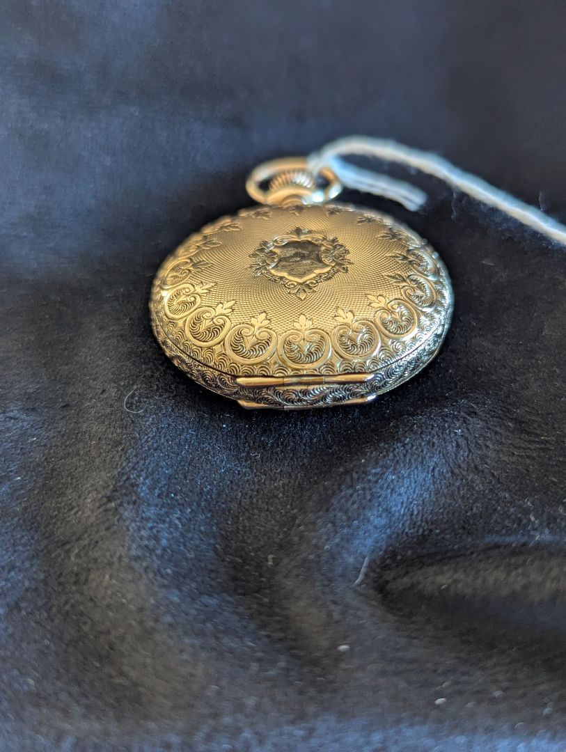 Waltham Pocket Watch - Seaside - 7 Jewels - Size 6s - Serviced