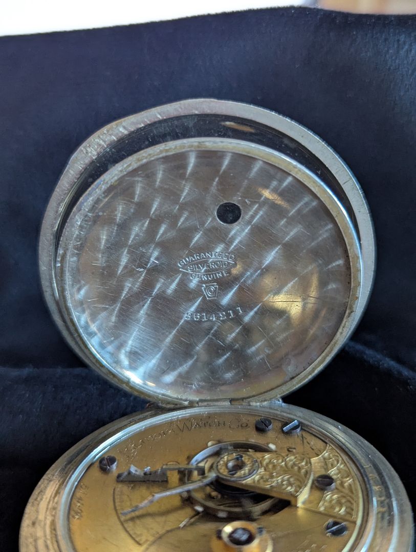 Illinois Pocket Watch - 7 Jewels - Size 18s - Key Wind - Serviced