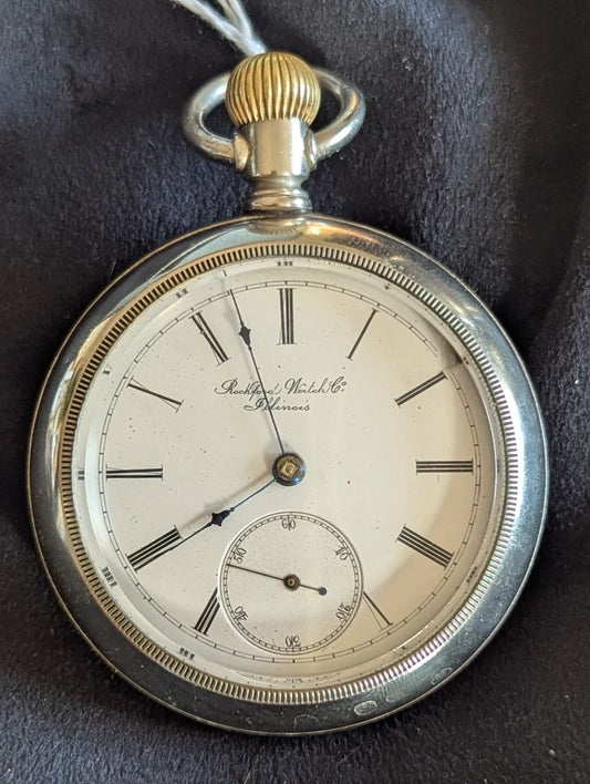 Rockford Pocket Watch - 11 or 15 Jewels - Size 18s - Serviced
