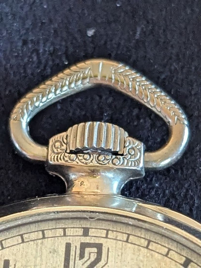Elgin Pocket Watch - 15 Jewels - Size 12s - MINT Gold Filled case - Serviced
