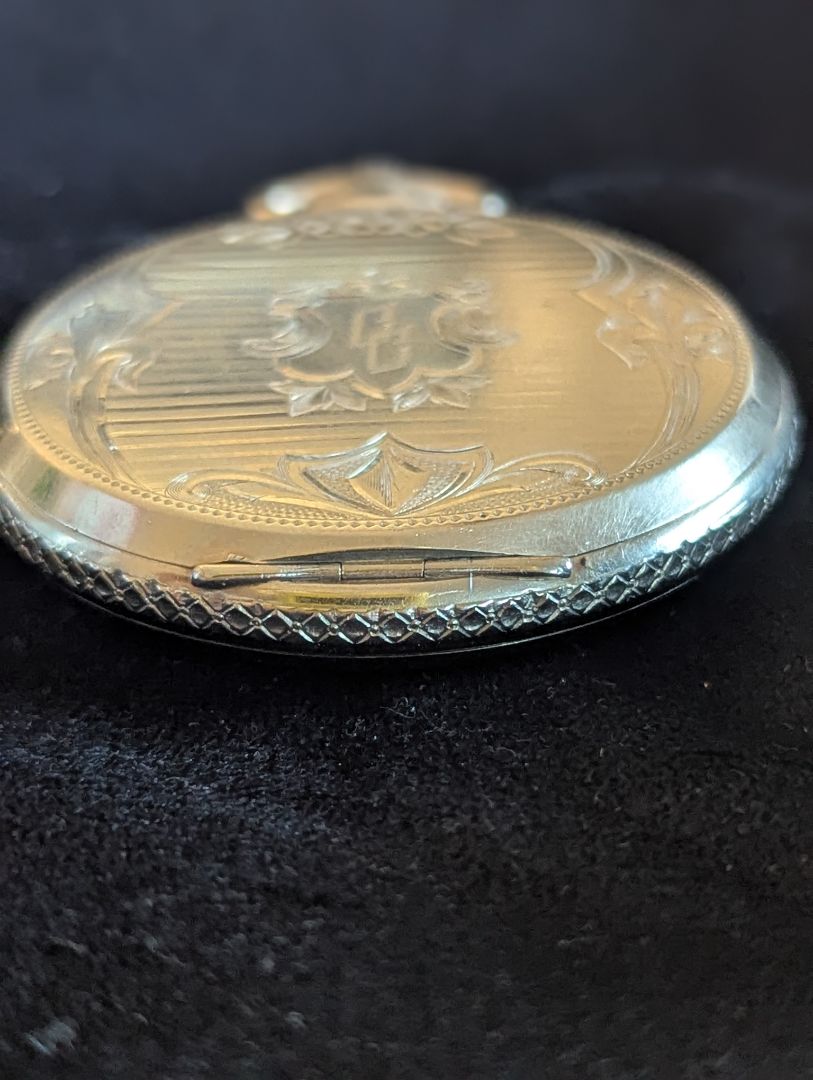 Elgin Pocket Watch - 15 Jewels - Size 12s - MINT Gold Filled case - Serviced