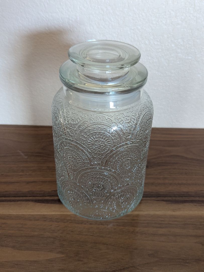 Glass Jar - sealable