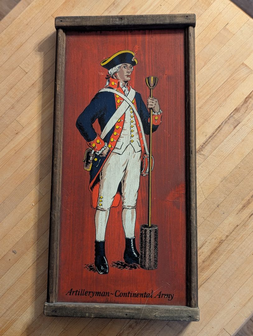 MCM- Soldiers from the Revolutionary War by York Craft