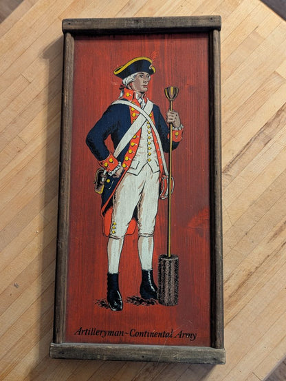 MCM- Soldiers from the Revolutionary War by York Craft
