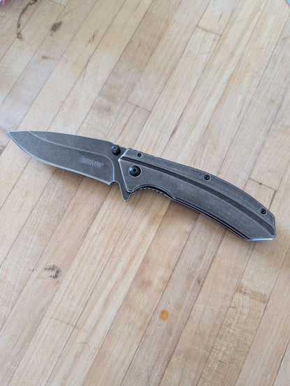 Kershaw Filter Blackwashed lock blade knife