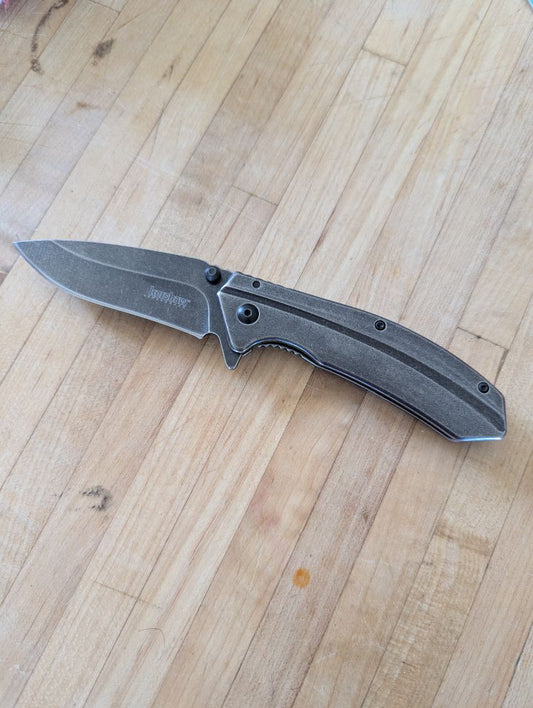 Kershaw Filter Blackwashed lock blade knife