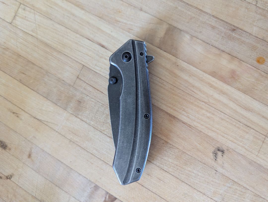Kershaw Filter Blackwashed lock blade knife