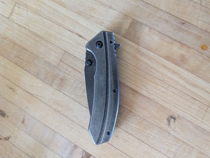 Kershaw Filter Blackwashed lock blade knife