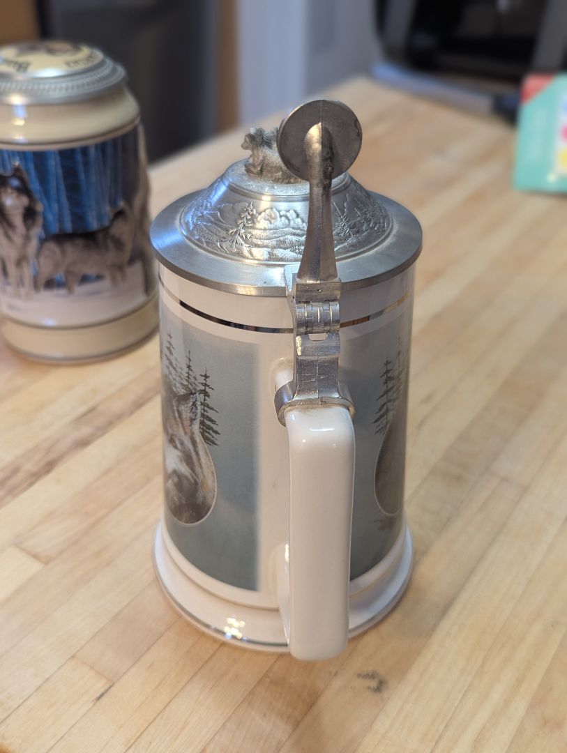 Budweiser Beer Steins - Wolves
