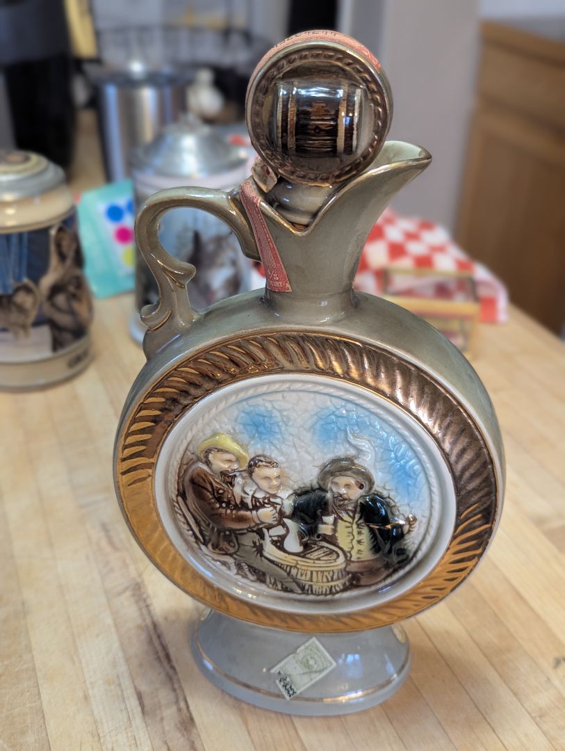 Old Jim Beam liquor decanters - Perfect condition