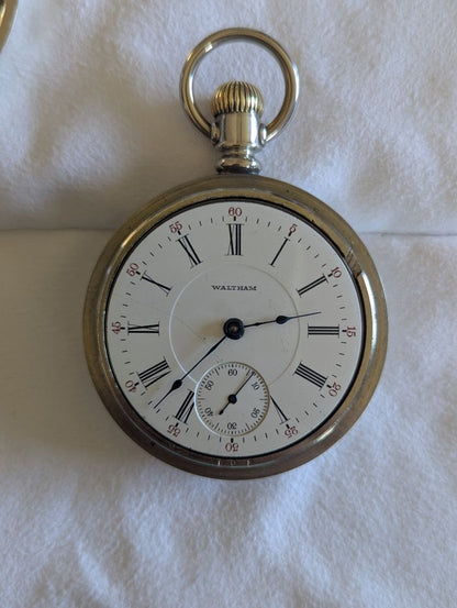 Waltham Pocket Watch - No. 825 - 17 Jewels - 18s - Serviced