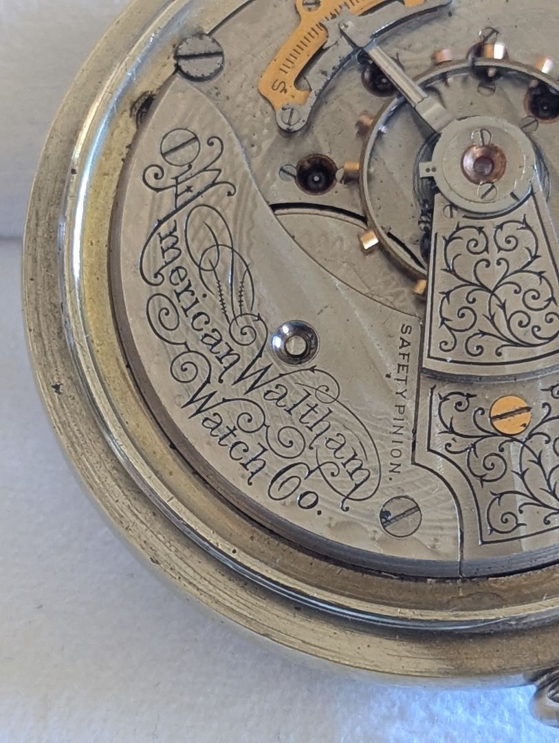 Waltham Pocket Watch - No. 825 - 17 Jewels - 18s - Serviced