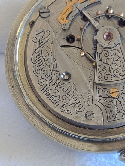 Waltham Pocket Watch - No. 825 - 17 Jewels - 18s - Serviced