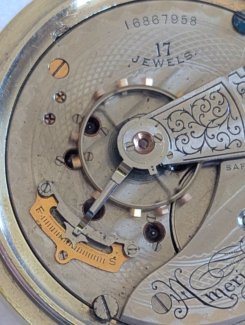 Waltham Pocket Watch - No. 825 - 17 Jewels - 18s - Serviced