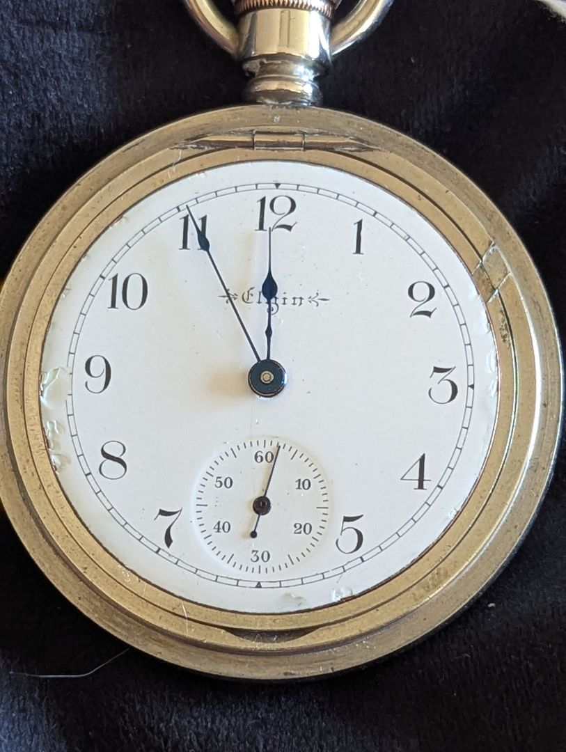 Elgin Pocket Watch | 15 Jewels - Size 18s | Serviced | Runs GREAT