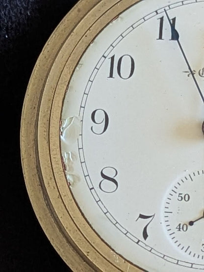 Elgin Pocket Watch | 15 Jewels - Size 18s | Serviced | Runs GREAT