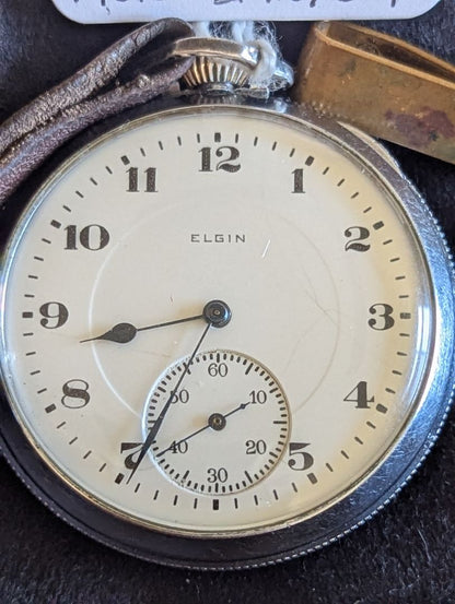 Elgin Pocket Watch - Size 12s - 17 Jewels - 10k Gold filled - Serviced