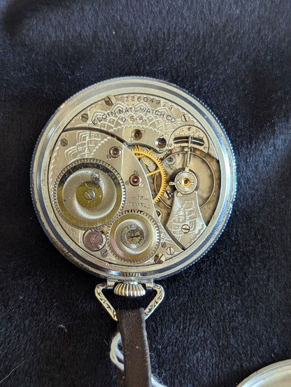 Elgin Pocket Watch - Size 12s - 17 Jewels - 10k Gold filled - Serviced