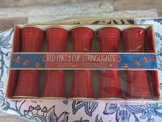 Red solo cup party lights - New