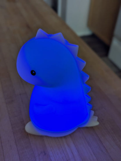 Dino night light - Soft and squishy - Reachargable