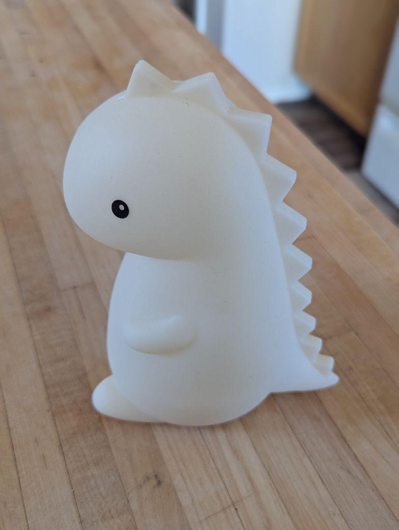 Dino night light - Soft and squishy - Reachargable