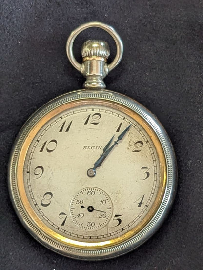 Elgin Pocket Watch - Size 16s - 15 Jewels - Run great