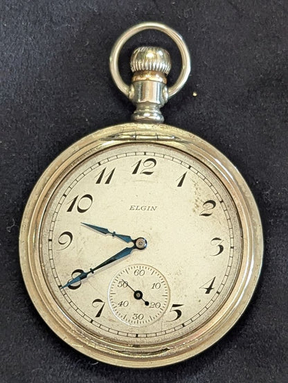 Elgin Pocket Watch - Size 16s - 15 Jewels - Run great