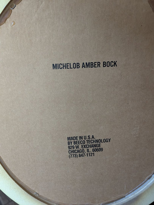 Vintage Beer Mirror - Michelob Amber Bock
