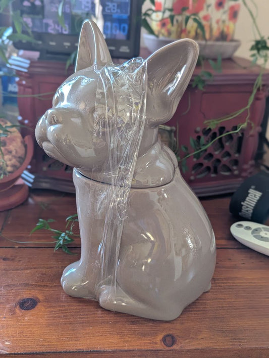 French Bull Dog cookie jar