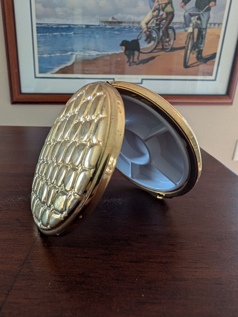 Brass Pill case
