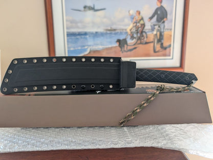 NEW Tanto Knife - Black & Tan