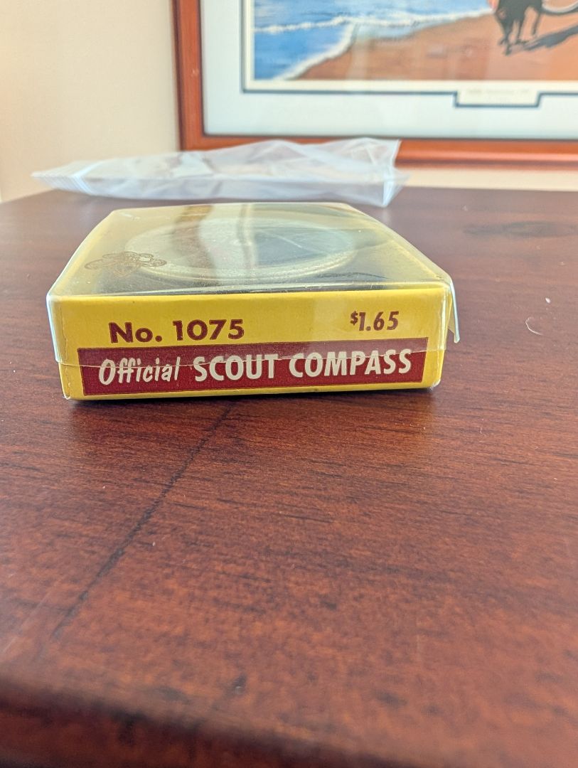 Boy Scout Compass in original package